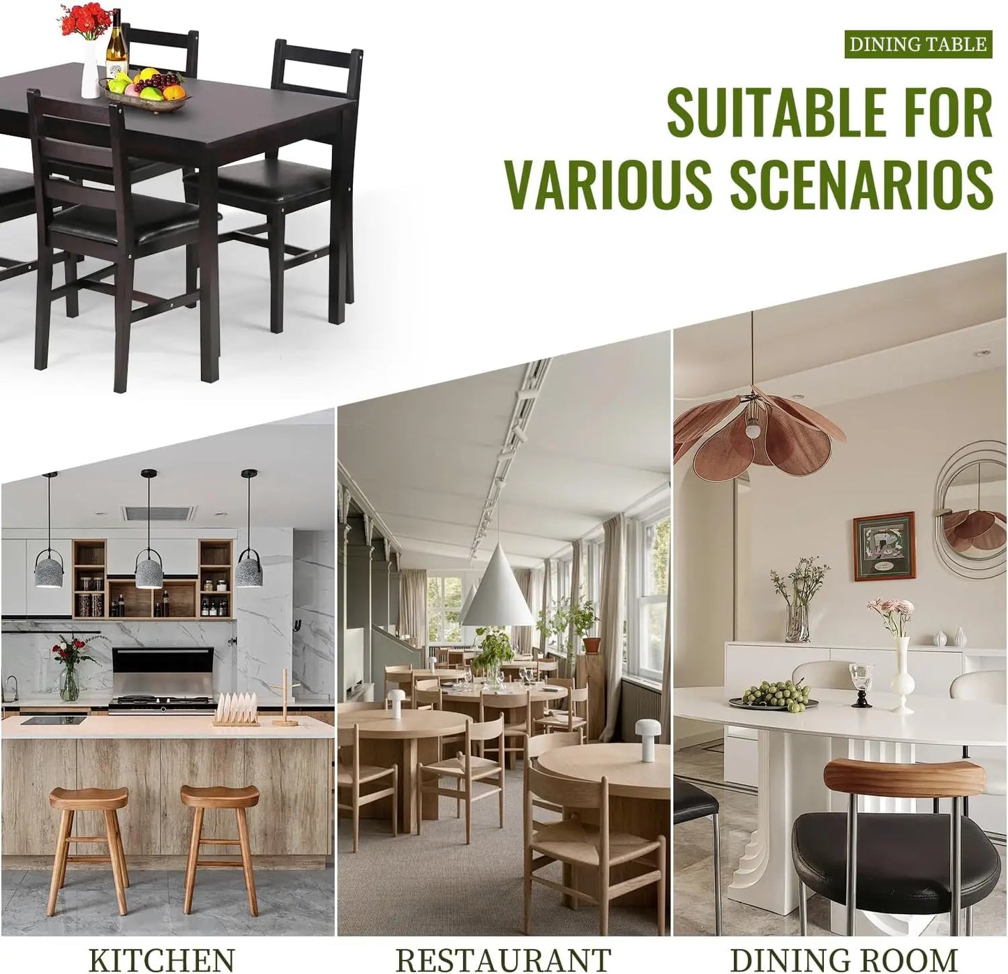 Table and Chairs for 4