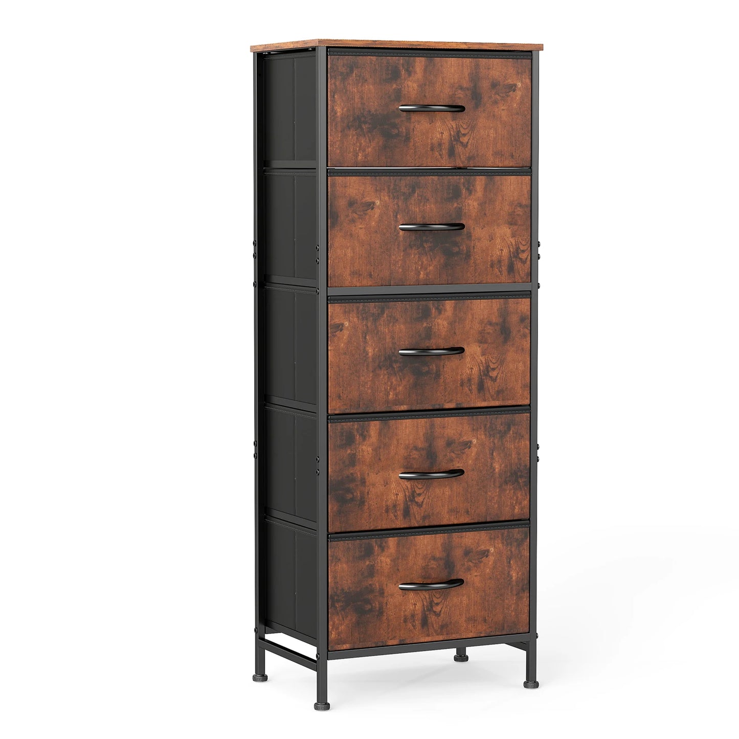 Nightstand Wardrobe Steel Frame Closet