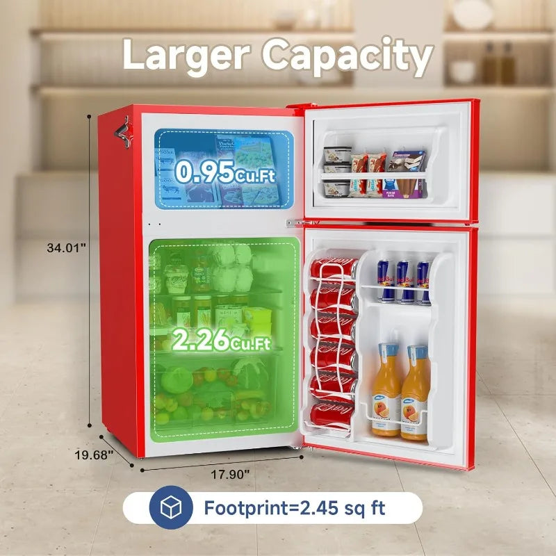 Small Refrigerator with Freezer