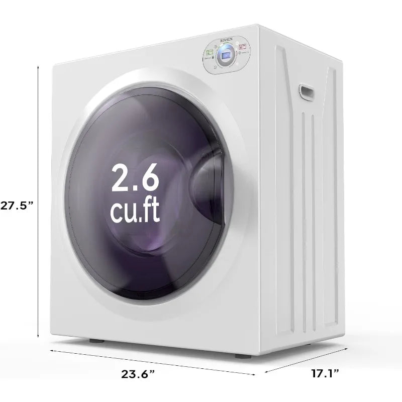 Fast Drying Front Load Tumble Laundry Dryer with Stainless Steel Tub