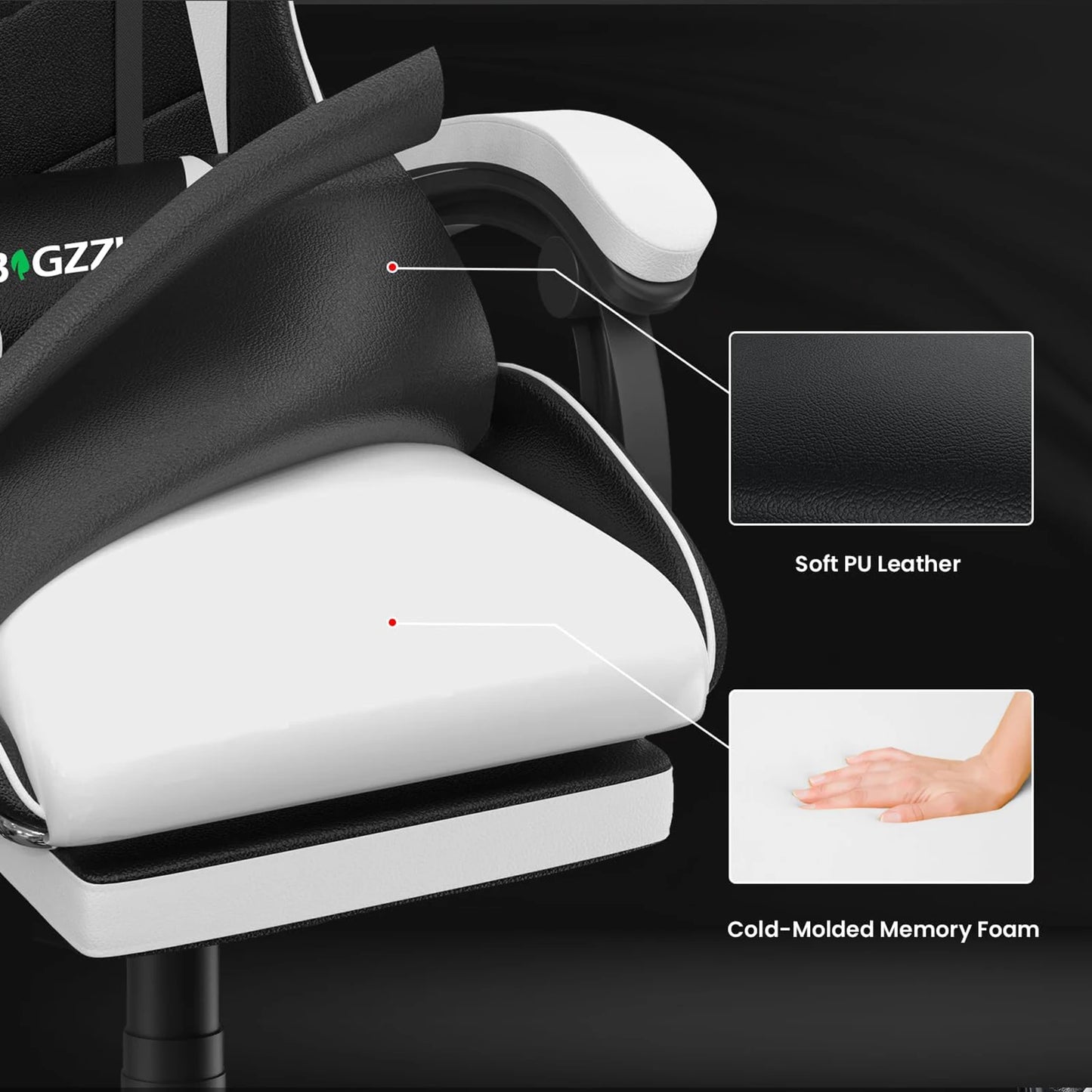 Footrest Gamer Chair
