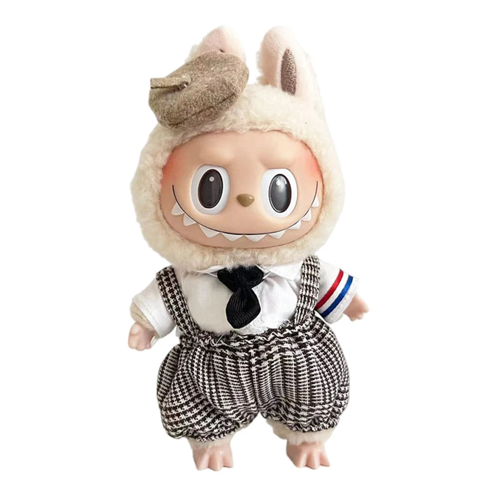 Mini Labubu Dolls Outfit Clothes Accessories without Doll