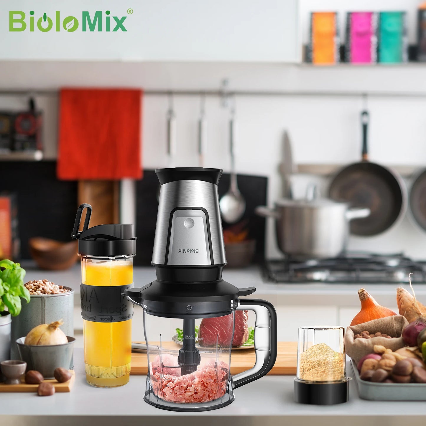 Multifunctional Portable Food Processor