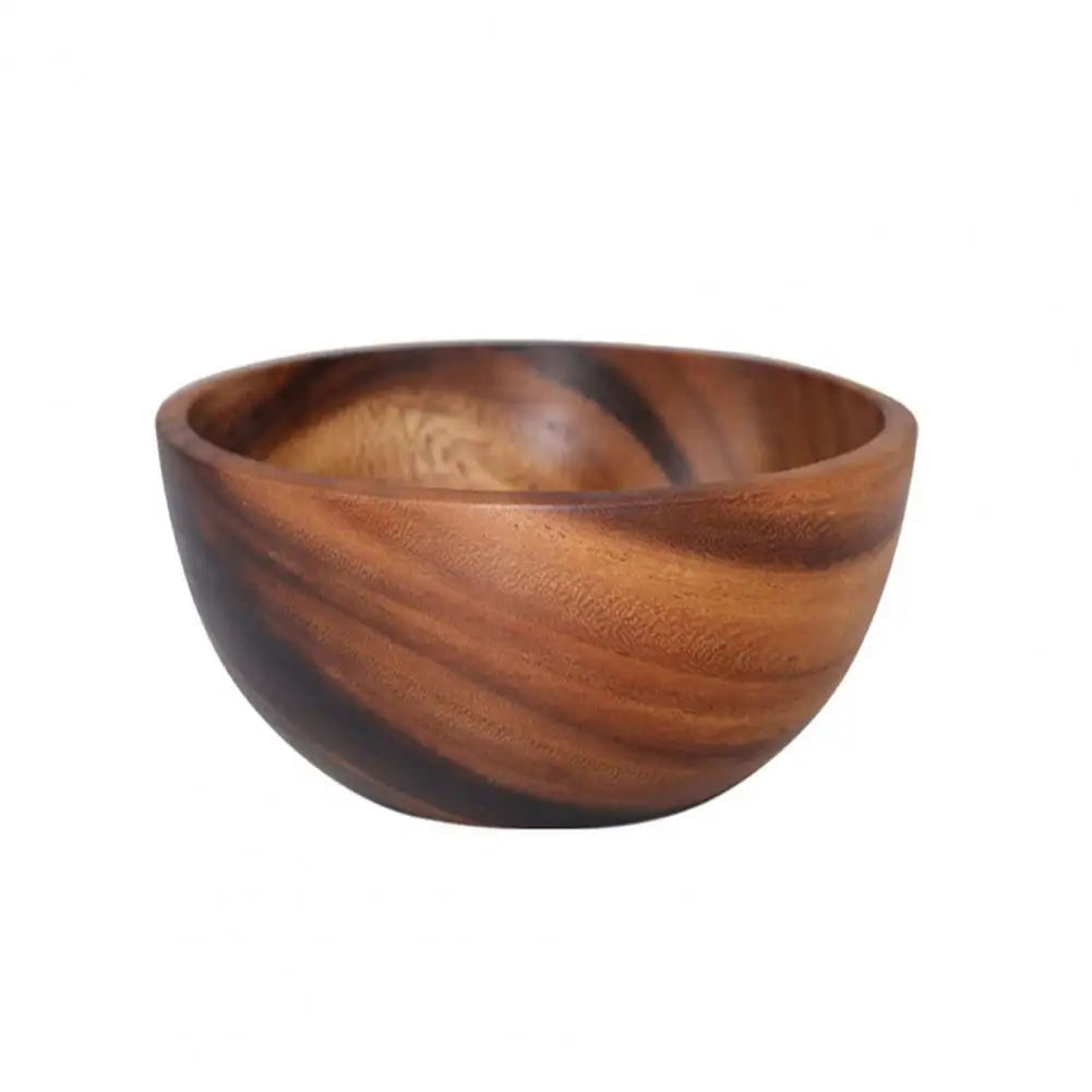 Practical Wooden Soup Bowl