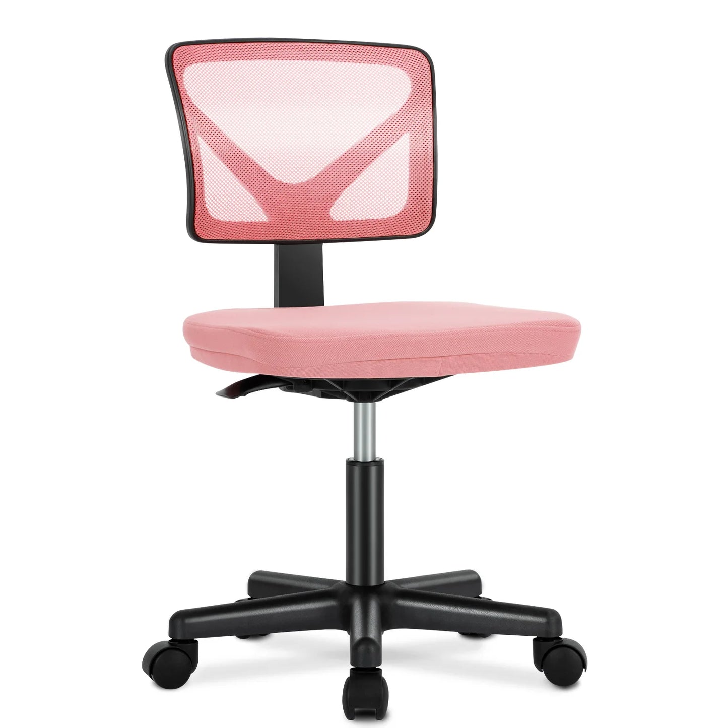 Lumbar Support Armless Office Chair