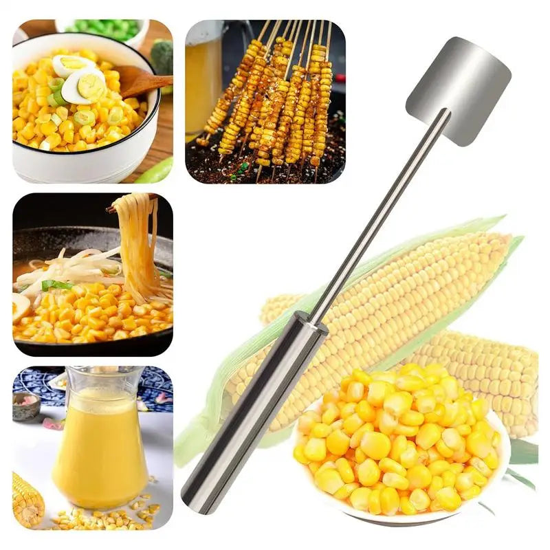Corn Cob Peeler Stainless Steel