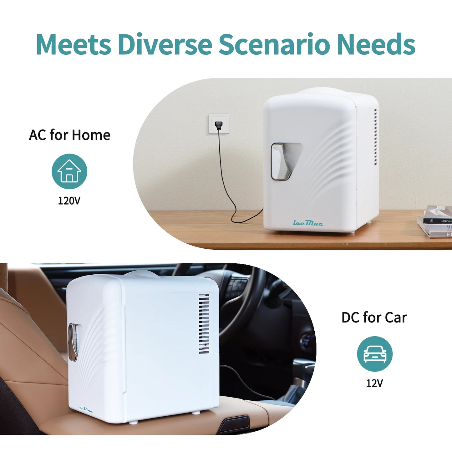 Low Noise Refrigerator Cold/Warmer Cooler - Portable Car/Home