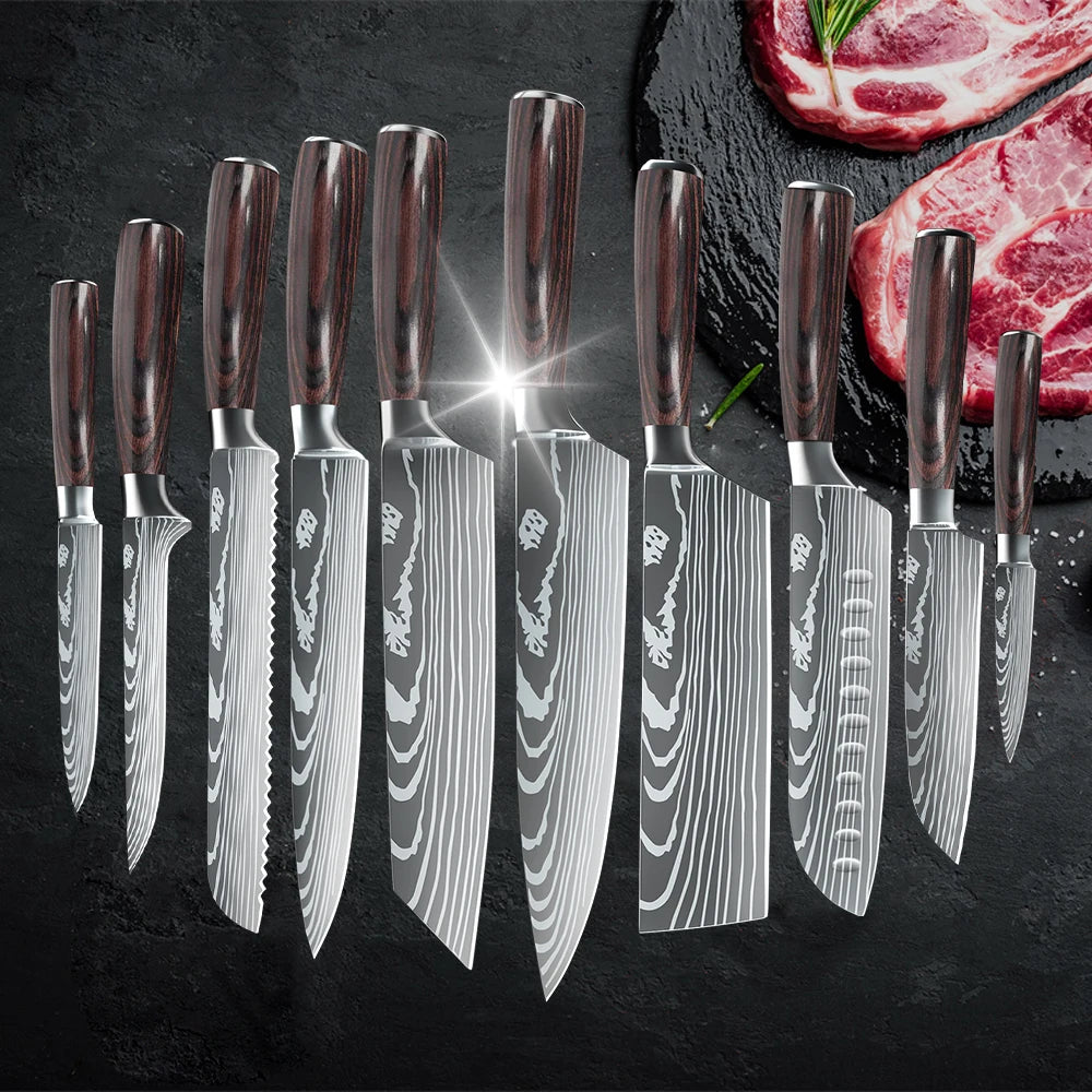Japanese Kitchen Knives Set