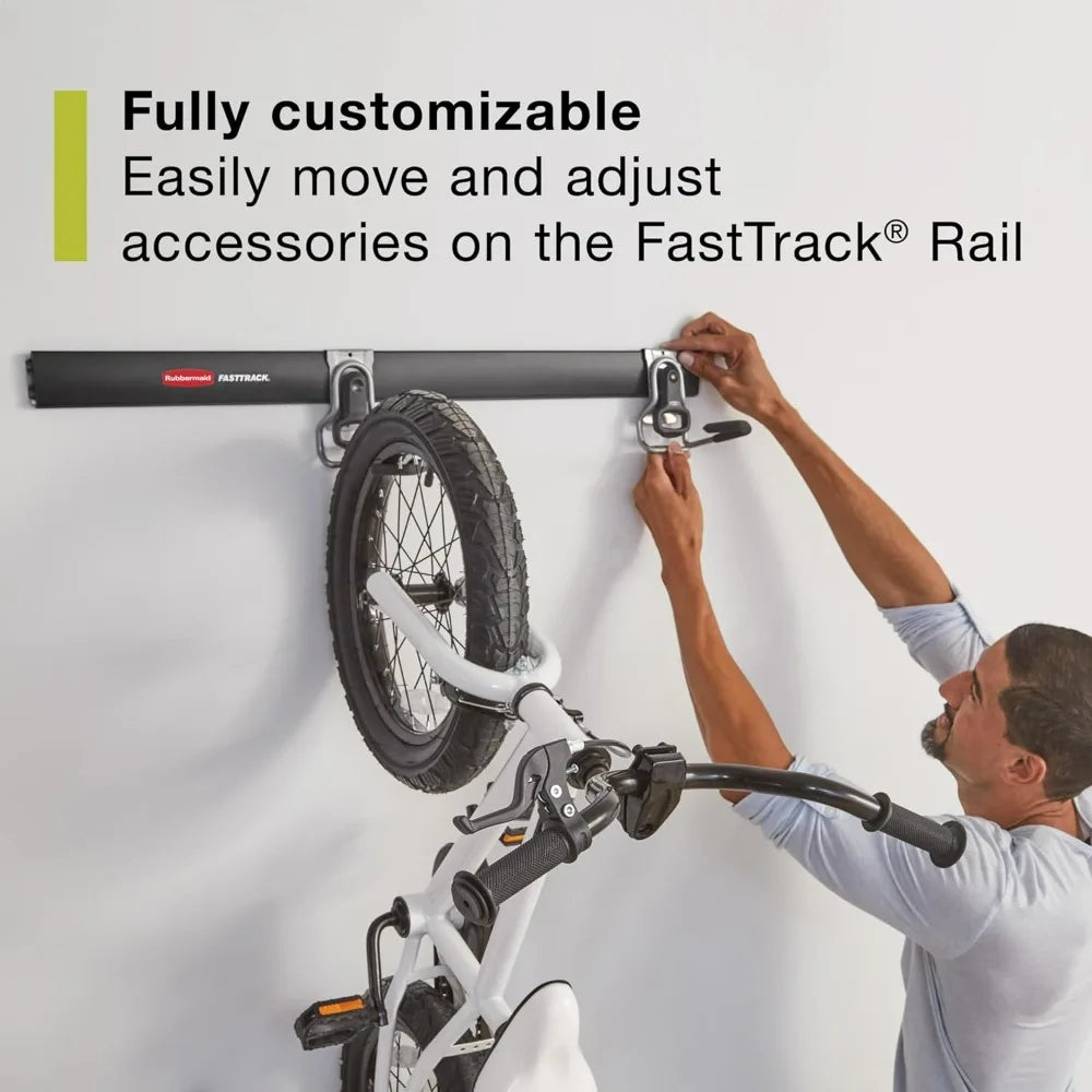 Rubbermaid Fast Track Garage Wall Storage System