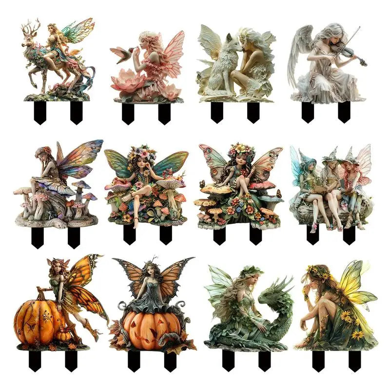 Garden Fairy Flower Pot Decoration