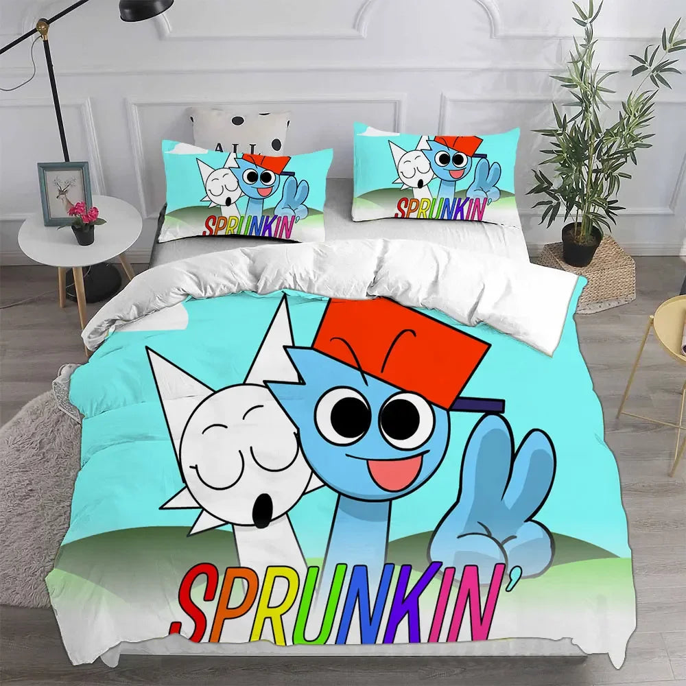 Game Sprunki Bedding Sets