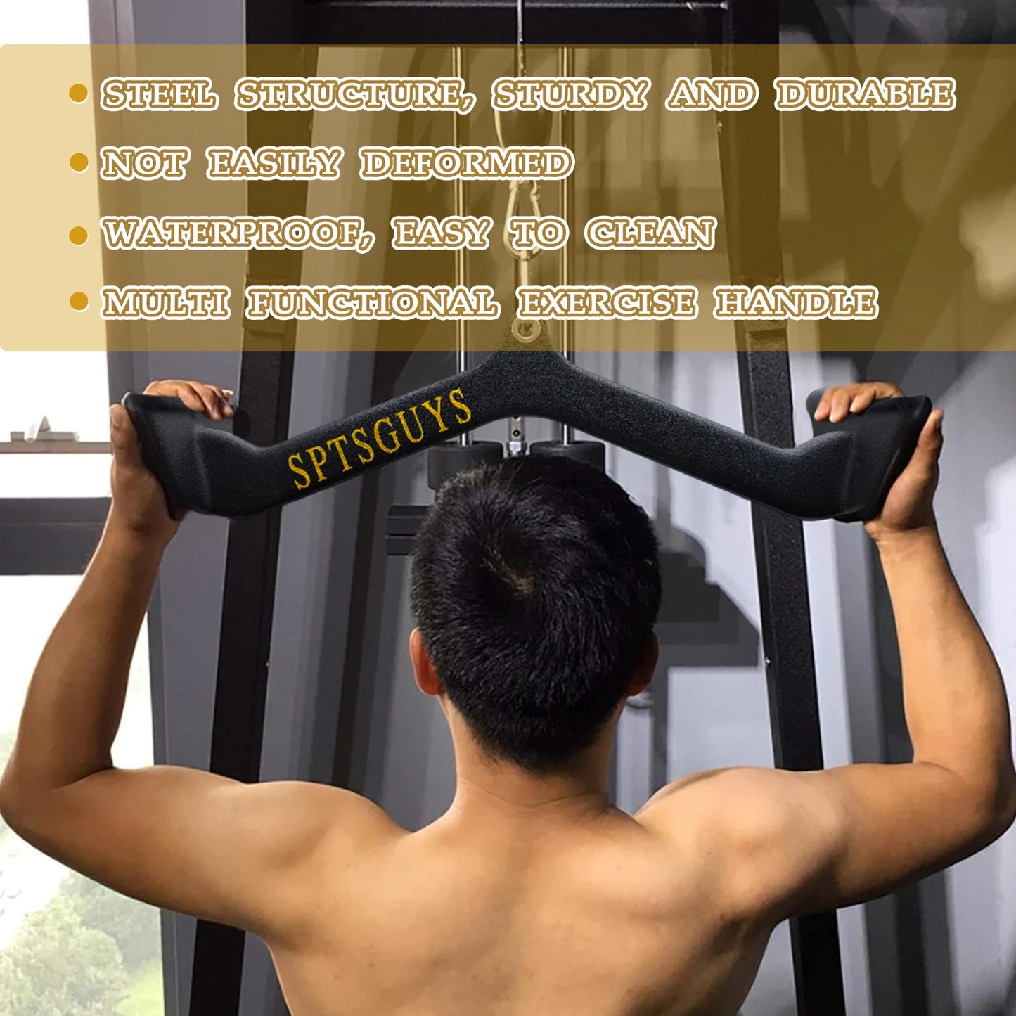 Home Gym Fitness Pulldown Attachment System Machine