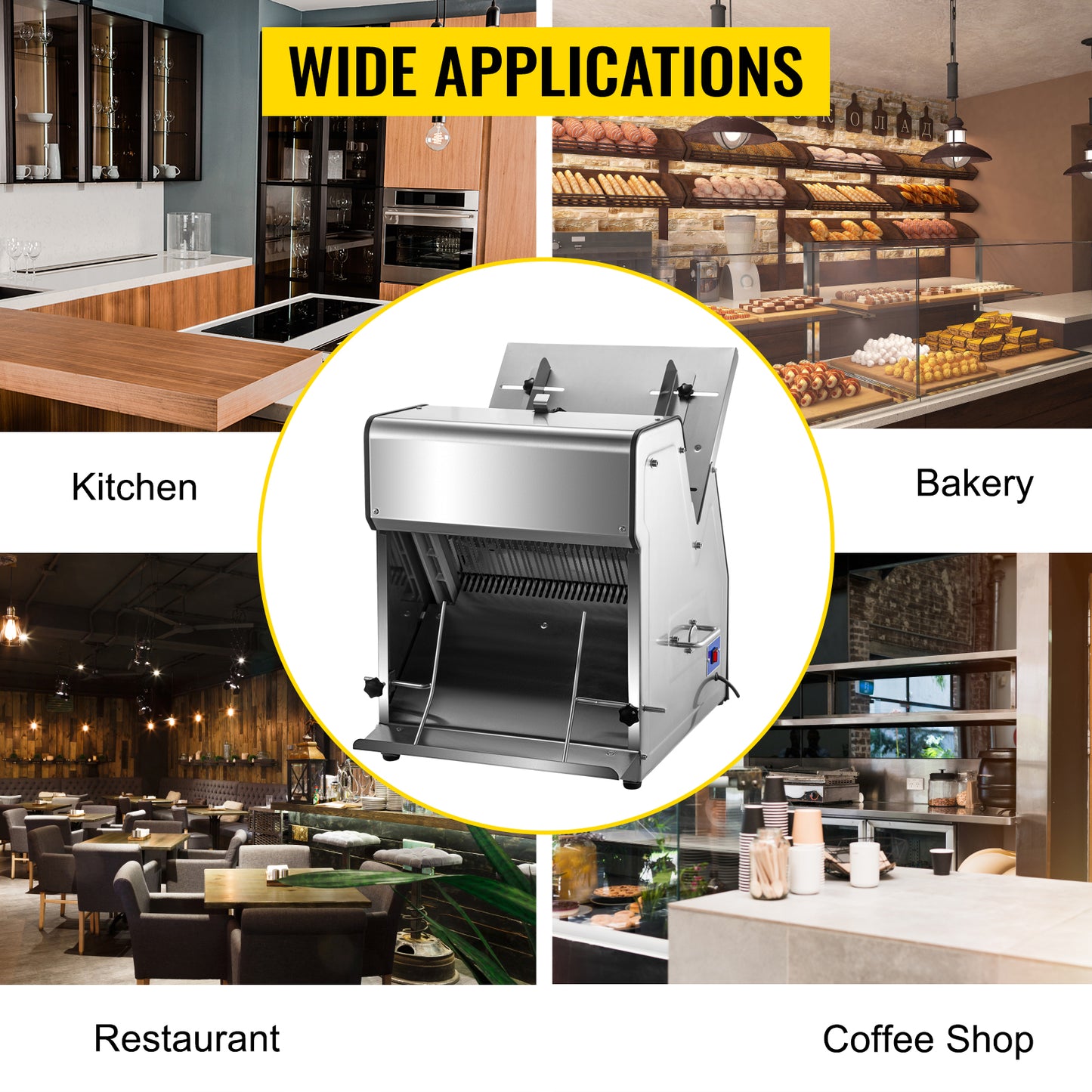 Kitchen Appliance Bread Slicer Machine Toast Processor