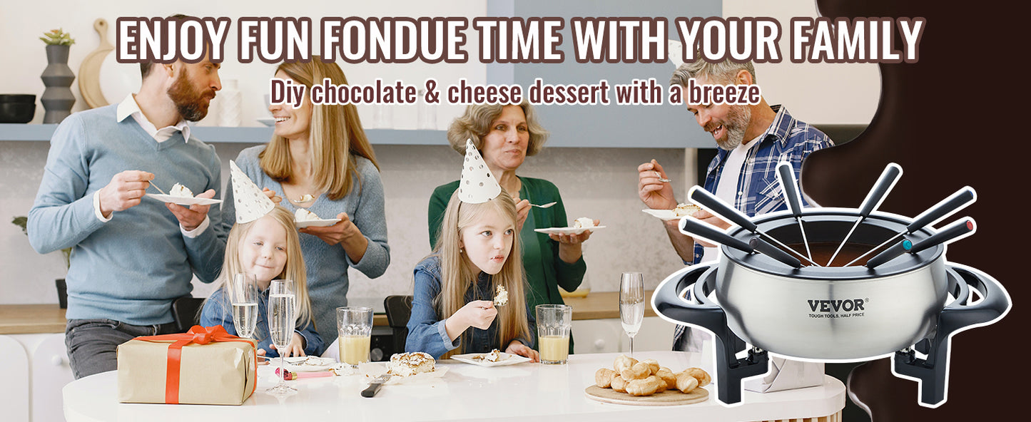 Kitchen Appliance Chocolate cascade Melting Pot Fondue