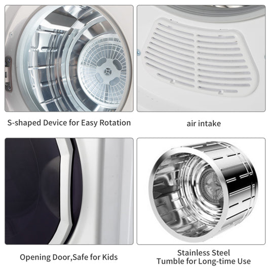 Compact portable Dryer with LED display