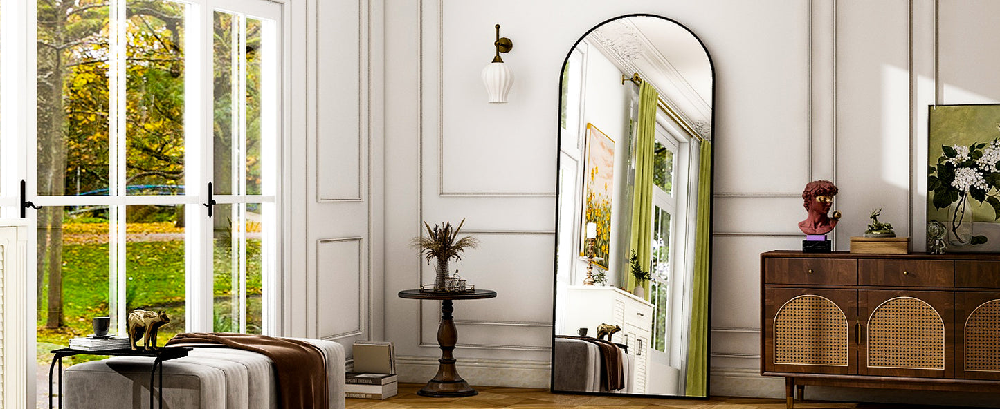 Full Length Mirror - Aluminum Alloy Frame Full Body Mirror