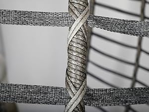 Double Hanging Egg Chair with Stand