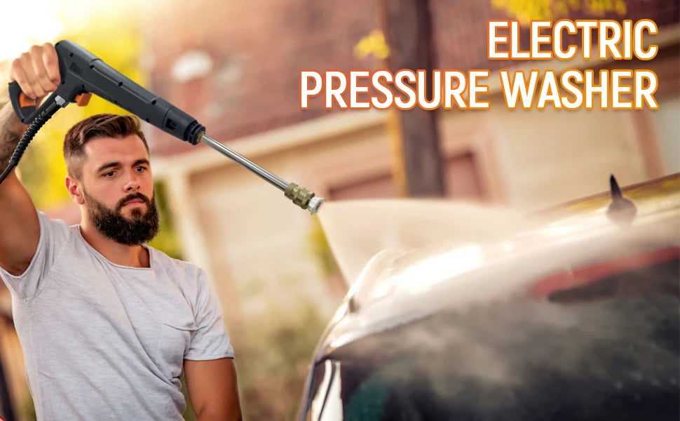 Electric Pressure Washer with Perfect Cleaning