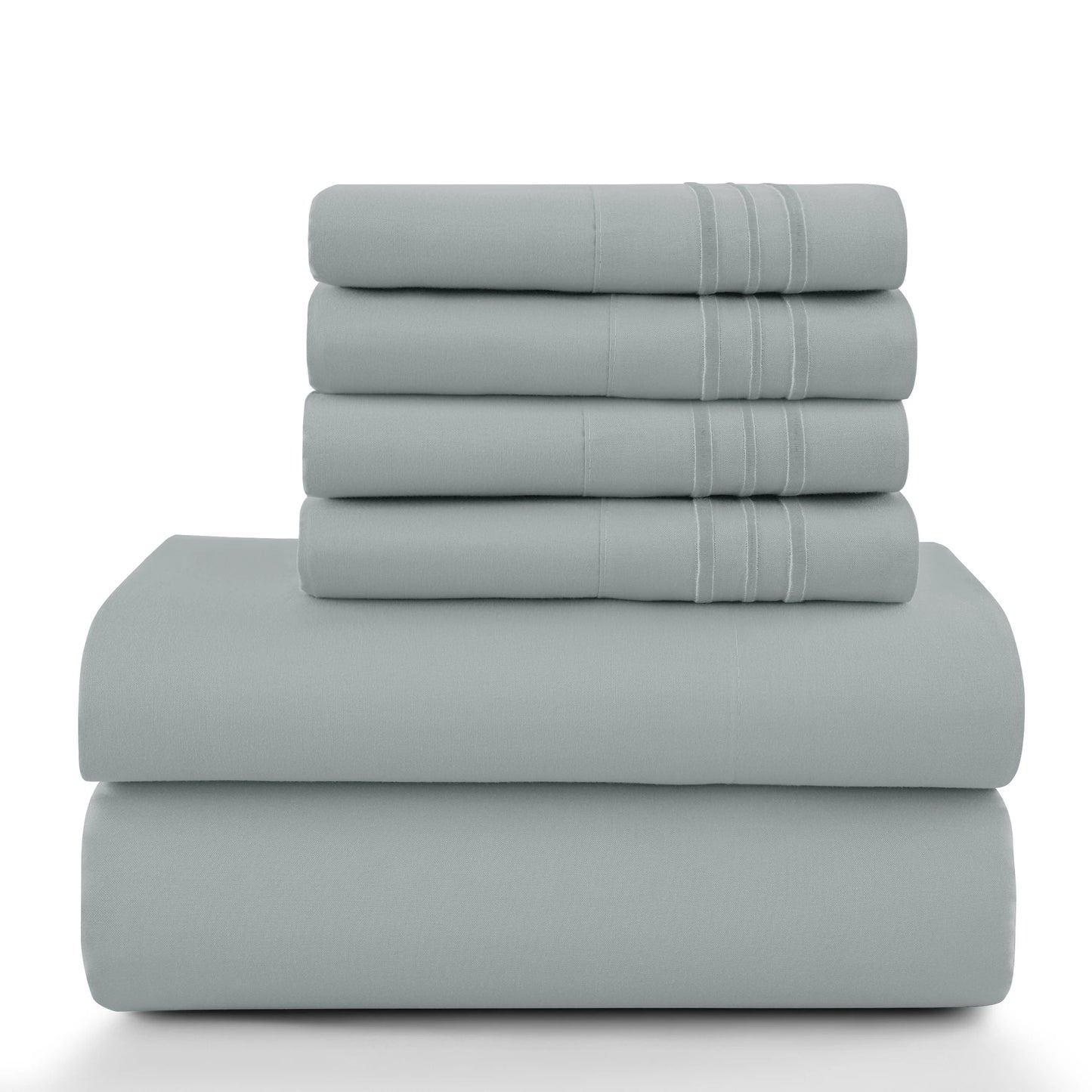 Solid Sheet Set – Brushed Microfiber with Deep Pockets