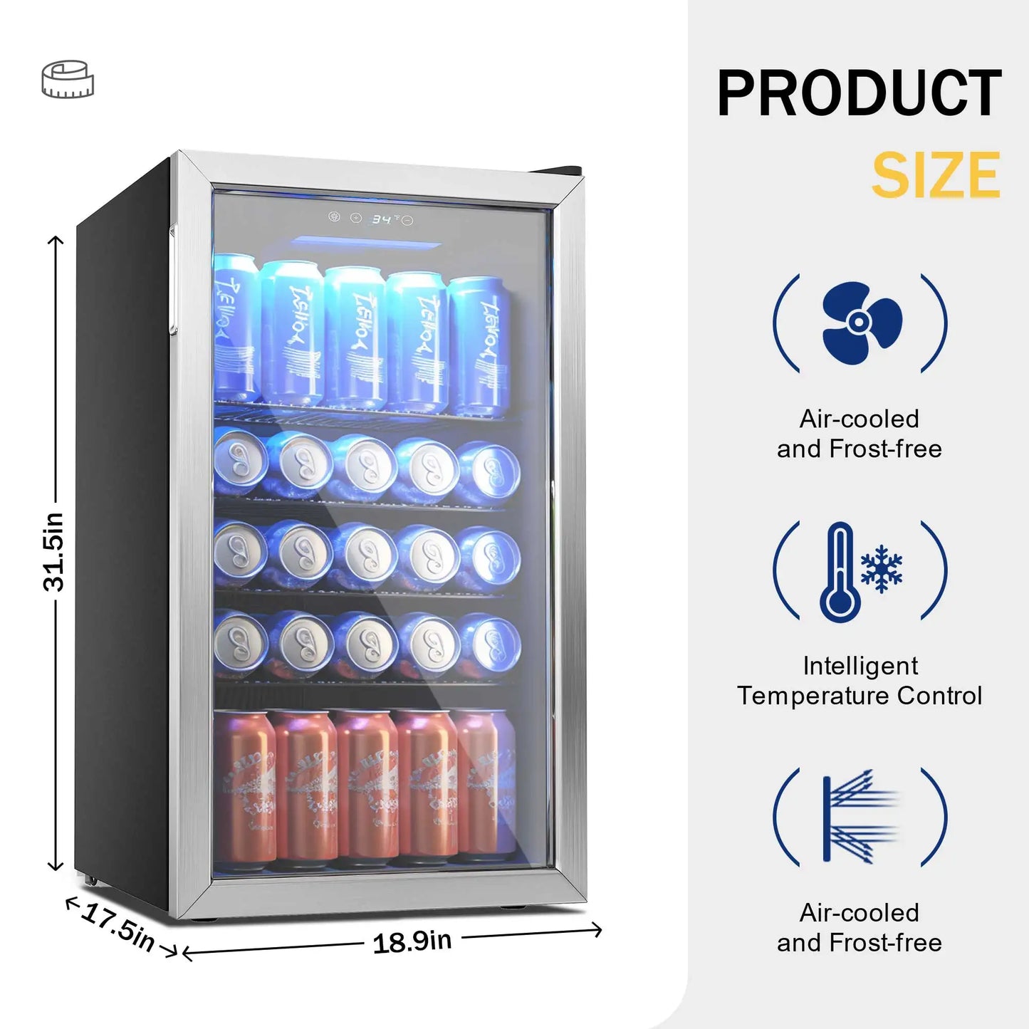Beverage Refrigerator and Cooler