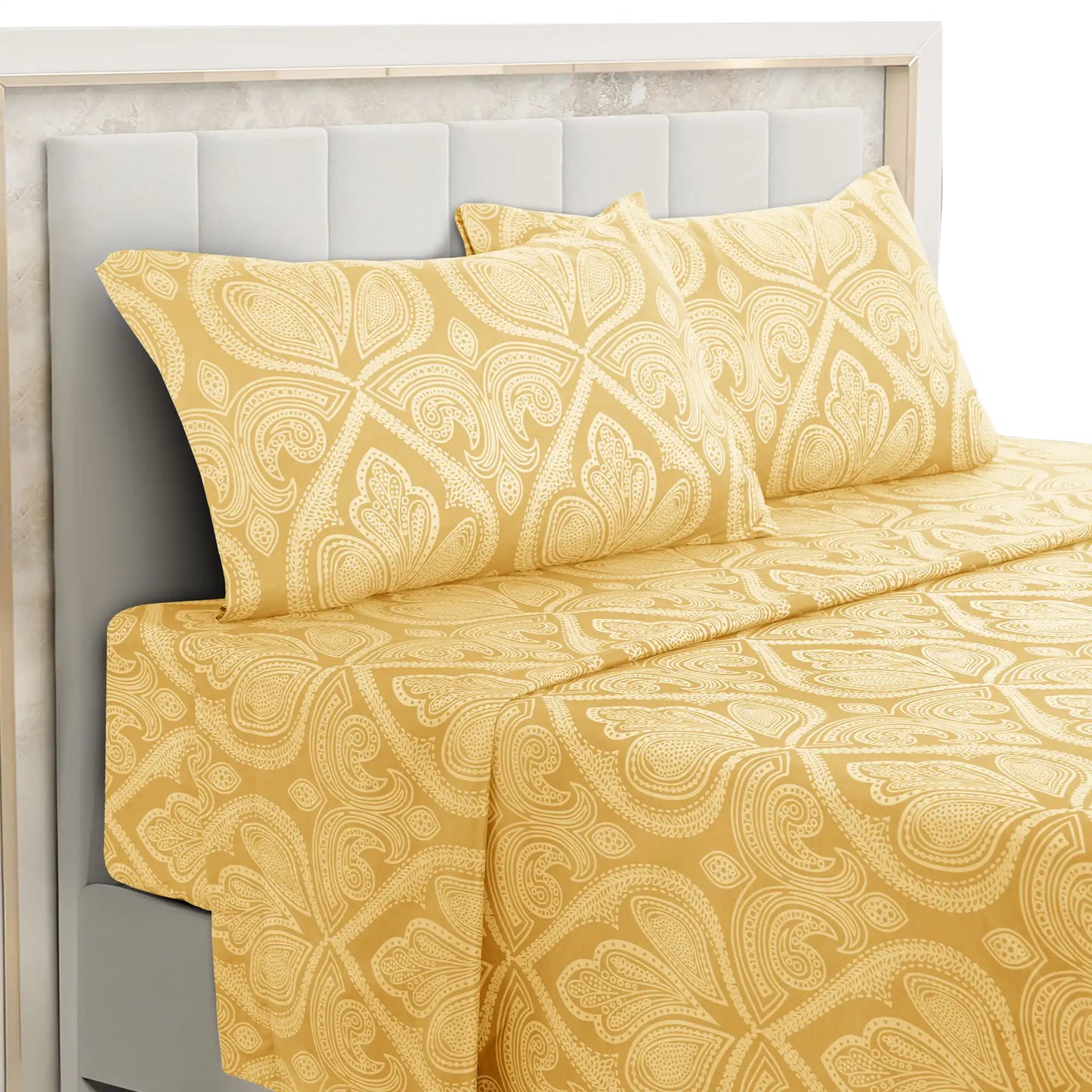 Lux Decor Paisley Bed Sheet Set