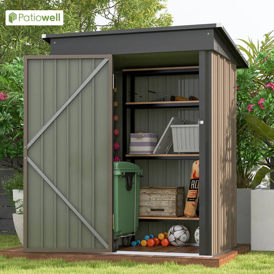 Outdoor Storage Shed Backyard Garden
