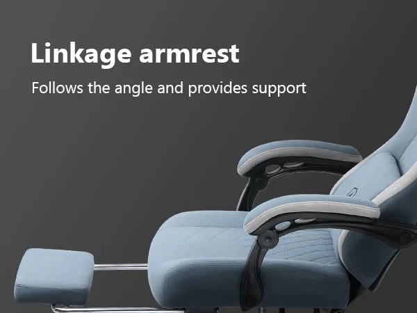 Gaming Chair with Pocket Spring Cushion and Ergonomic Office Chair
