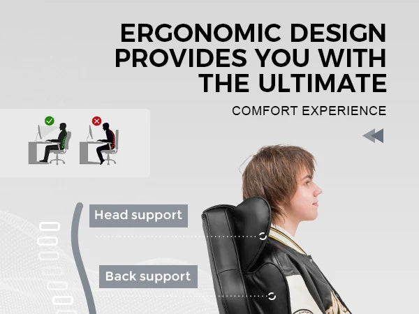 Big and Tall Chair with Pocket Spring Lumbar Support