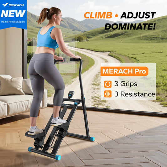 Stair Stepper Vertical Compact Folding Exercise Climber
