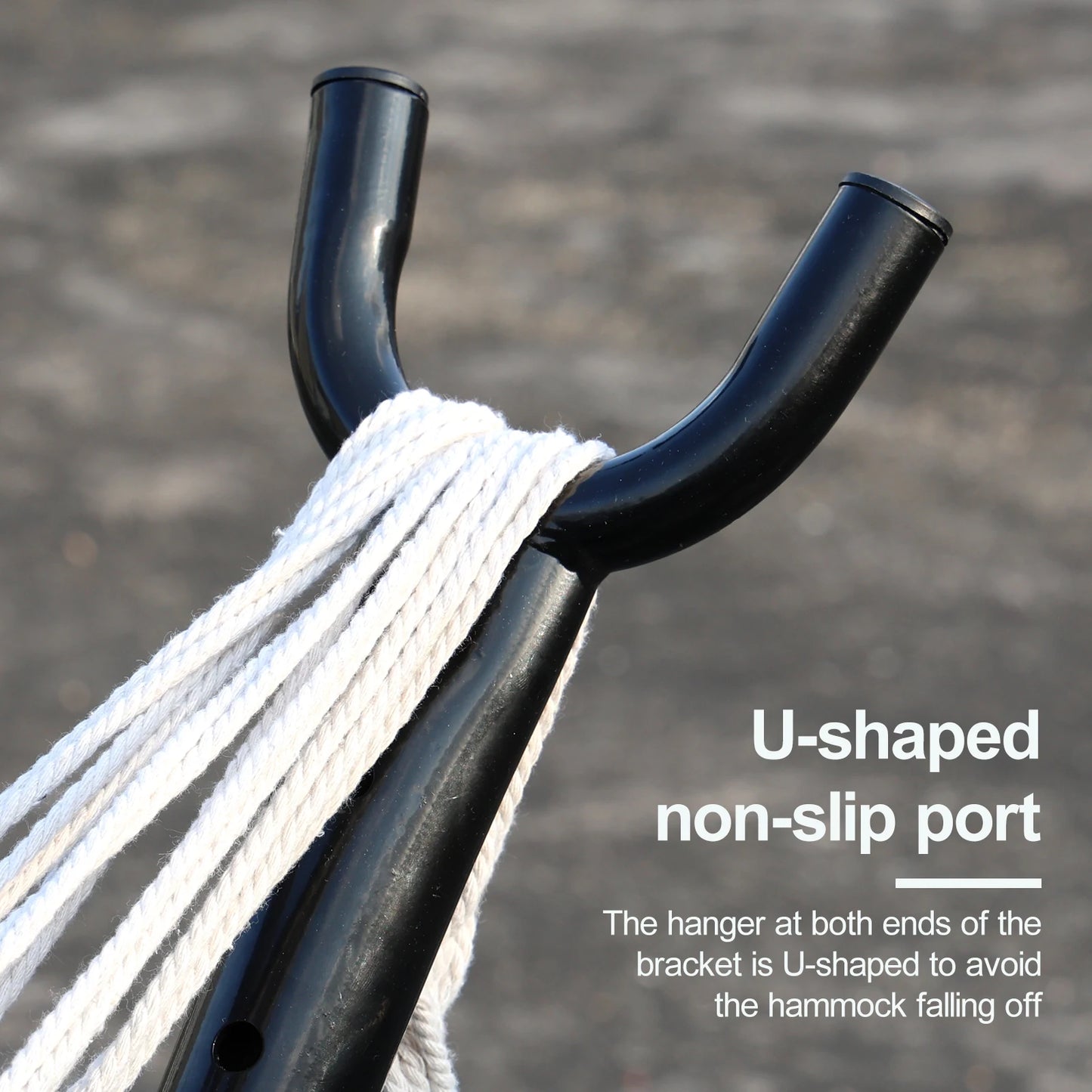Hammock With Adjustable Stand with Storage Bag