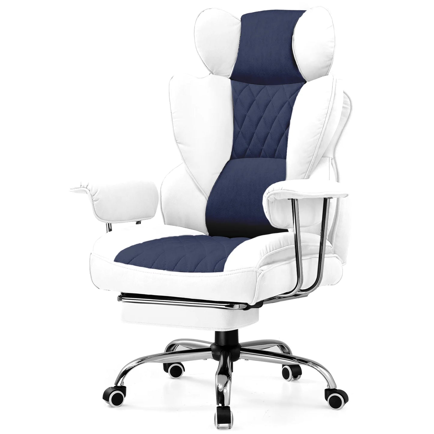 Big and Tall Chair with Pocket Spring Lumbar Support