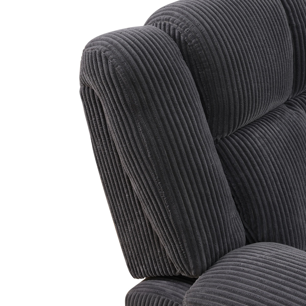 Corduroy Smart Recliner Sofa - for Living Room