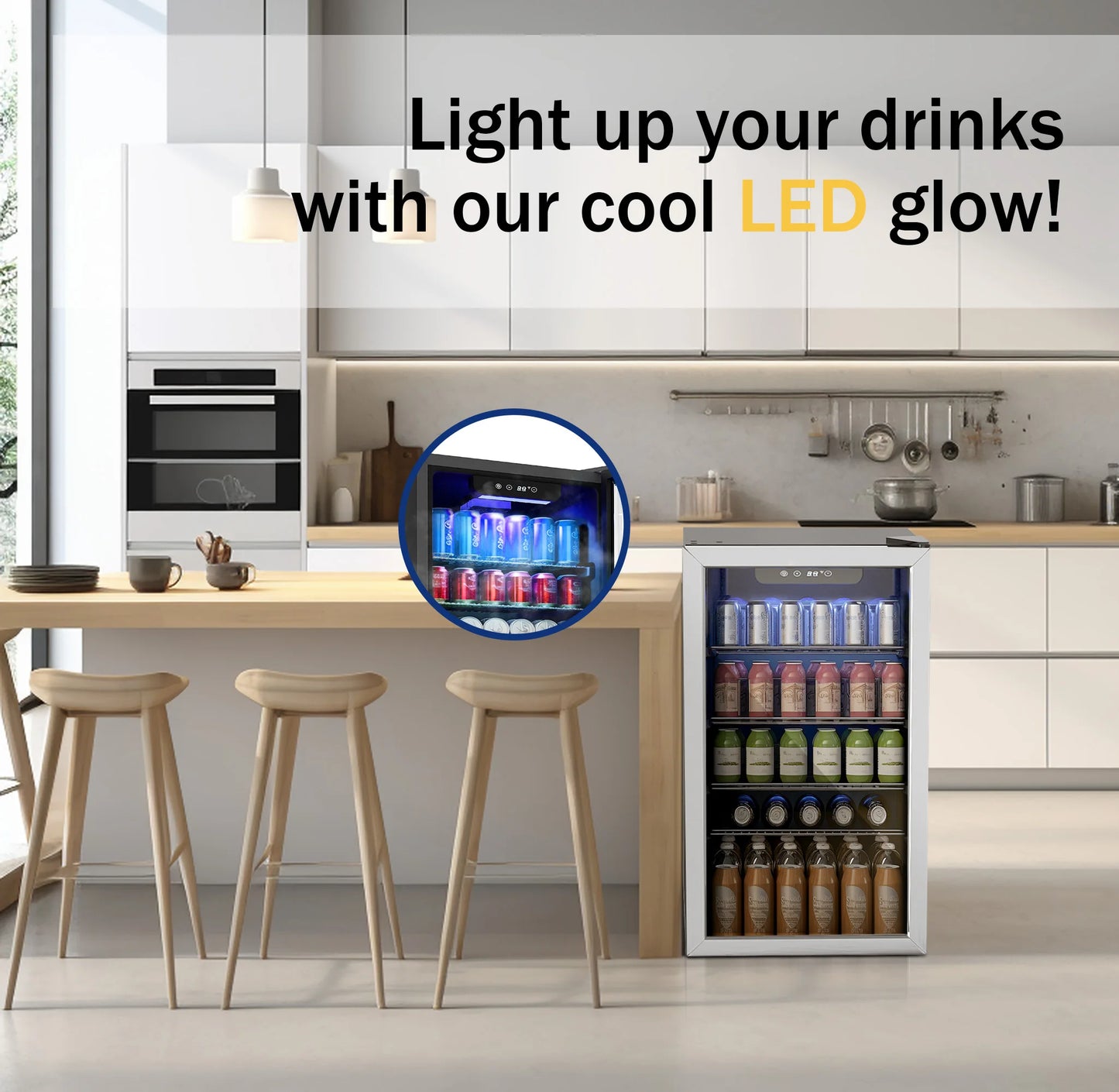 Beverage Refrigerator and Cooler