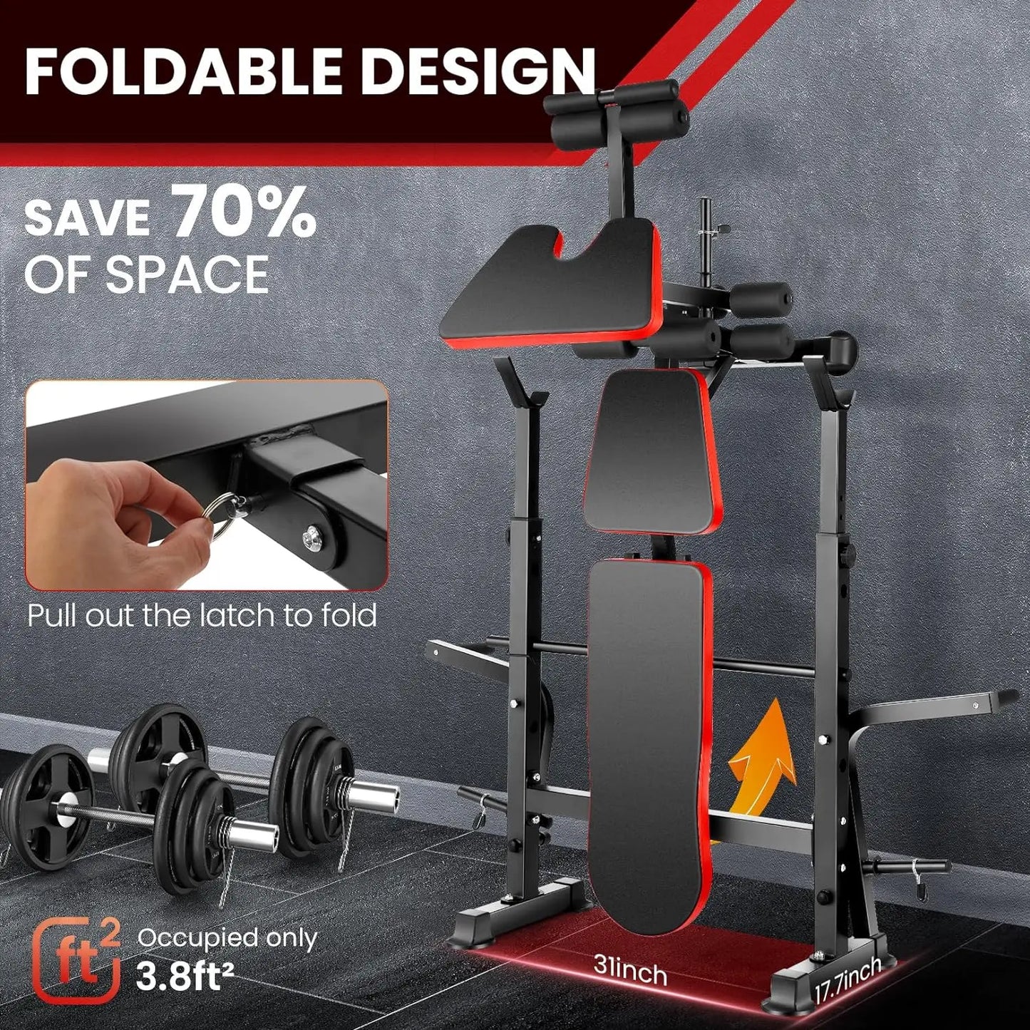 Incline Strength Training Workout with Bench Set