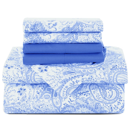 Paisley Sheet Set – Soft Microfiber with Wrinkle-Free