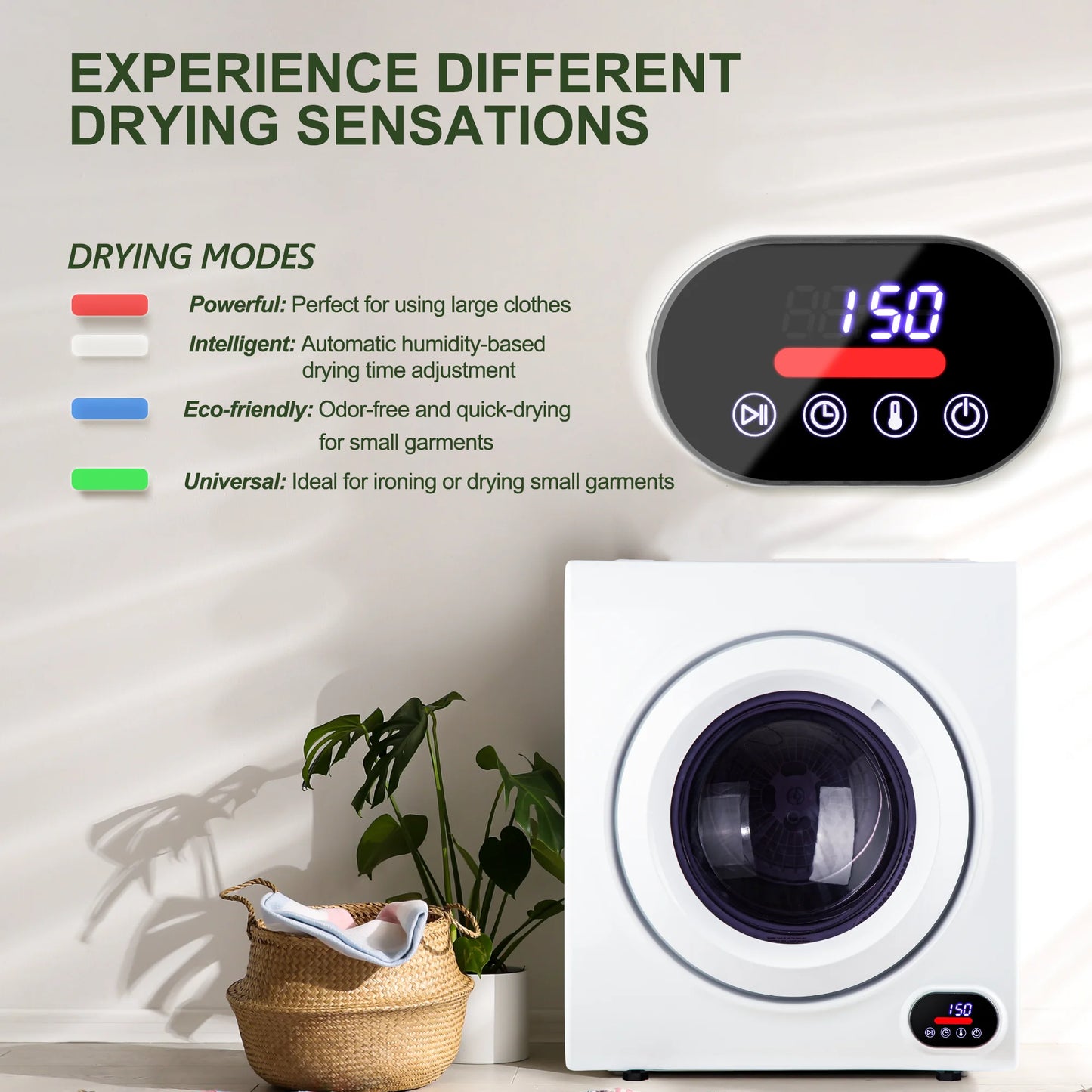 Compact Laundry Dryer