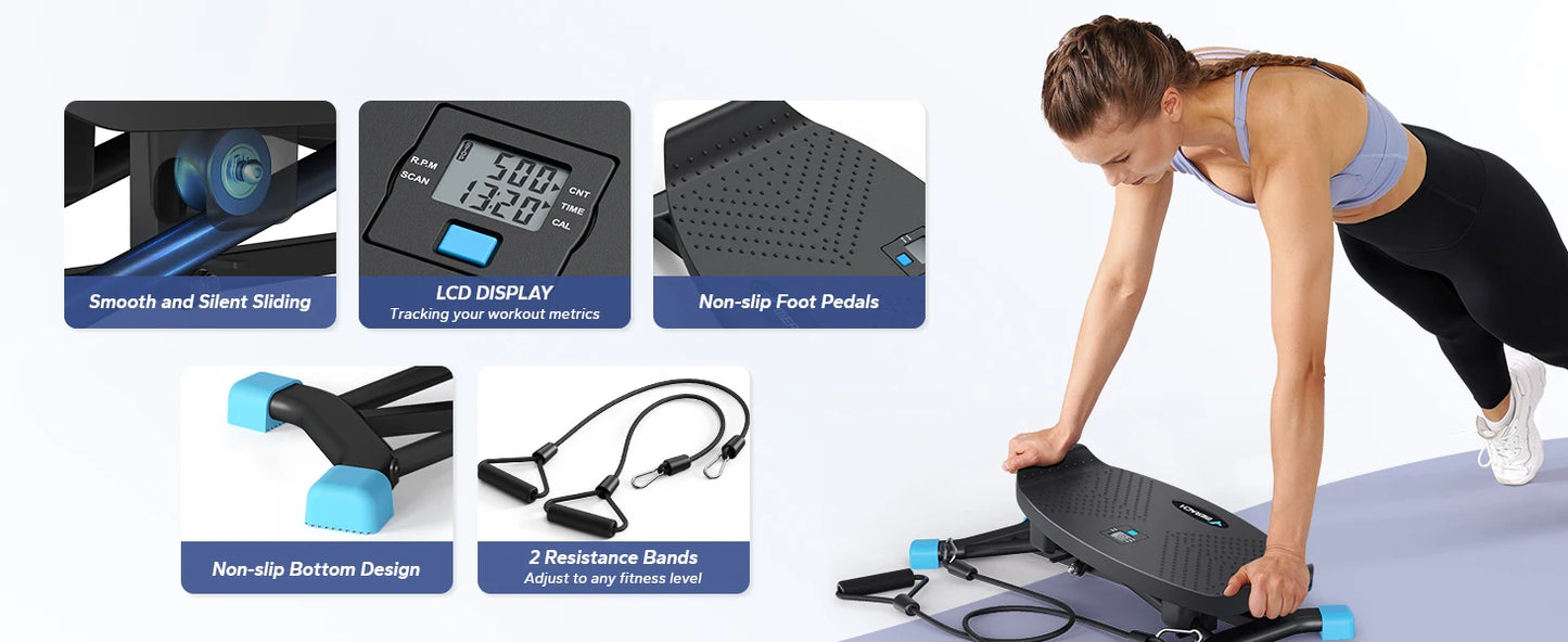 Ski Training Machine Full Body Aerobic Exercise Equipment