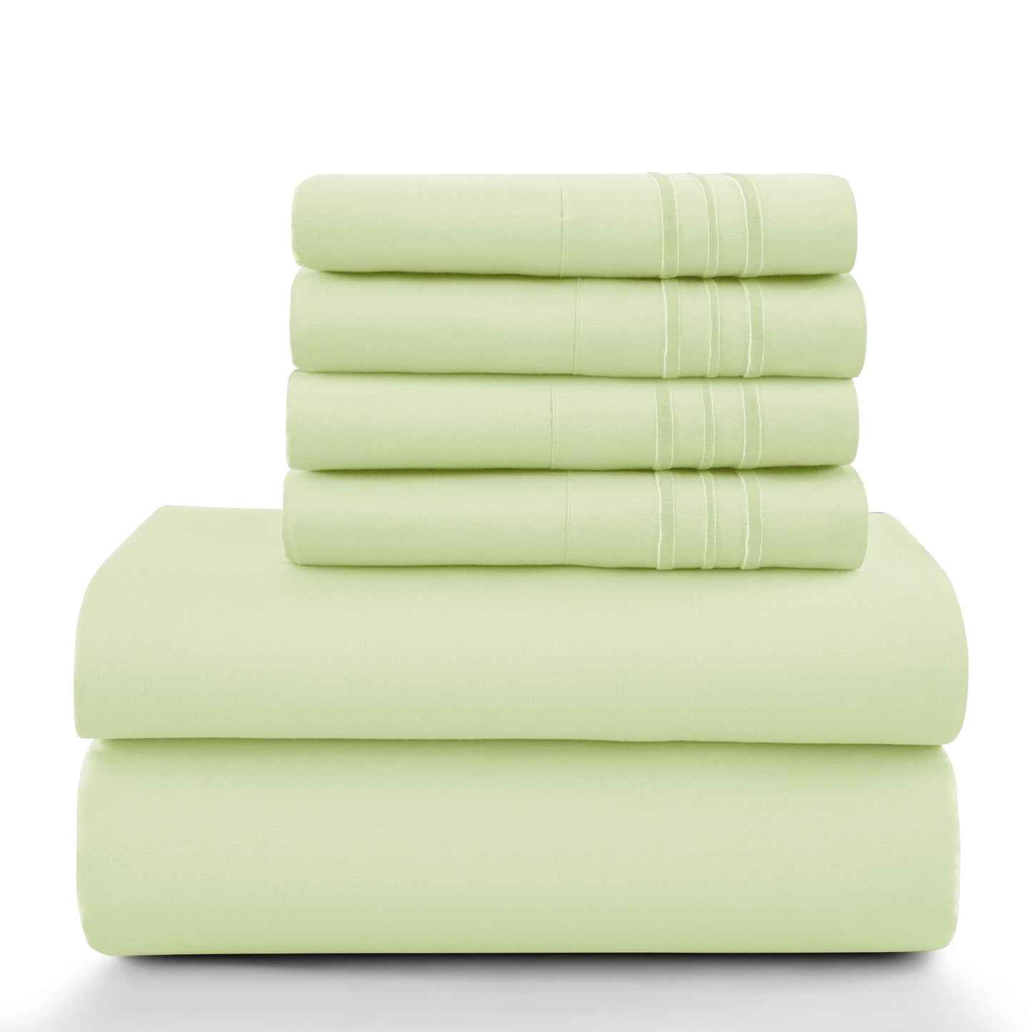Solid Sheet Set – Brushed Microfiber with Deep Pockets