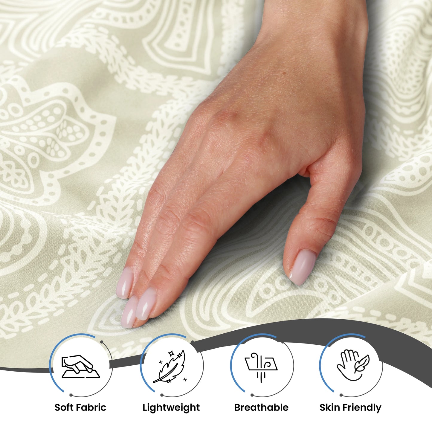 Paisley Sheet Set – Soft Microfiber with Wrinkle-Free
