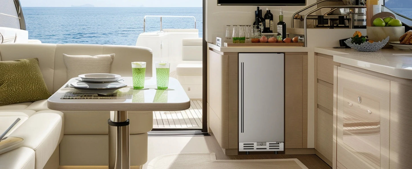 Beverage Refrigerator with Built-in Beverage Cooler