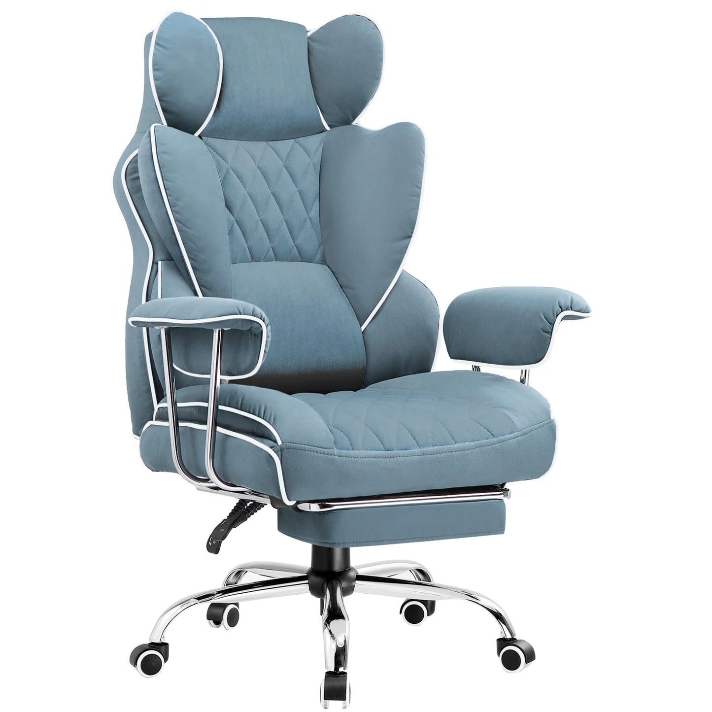 Big and Tall Chair with Pocket Spring Lumbar Support