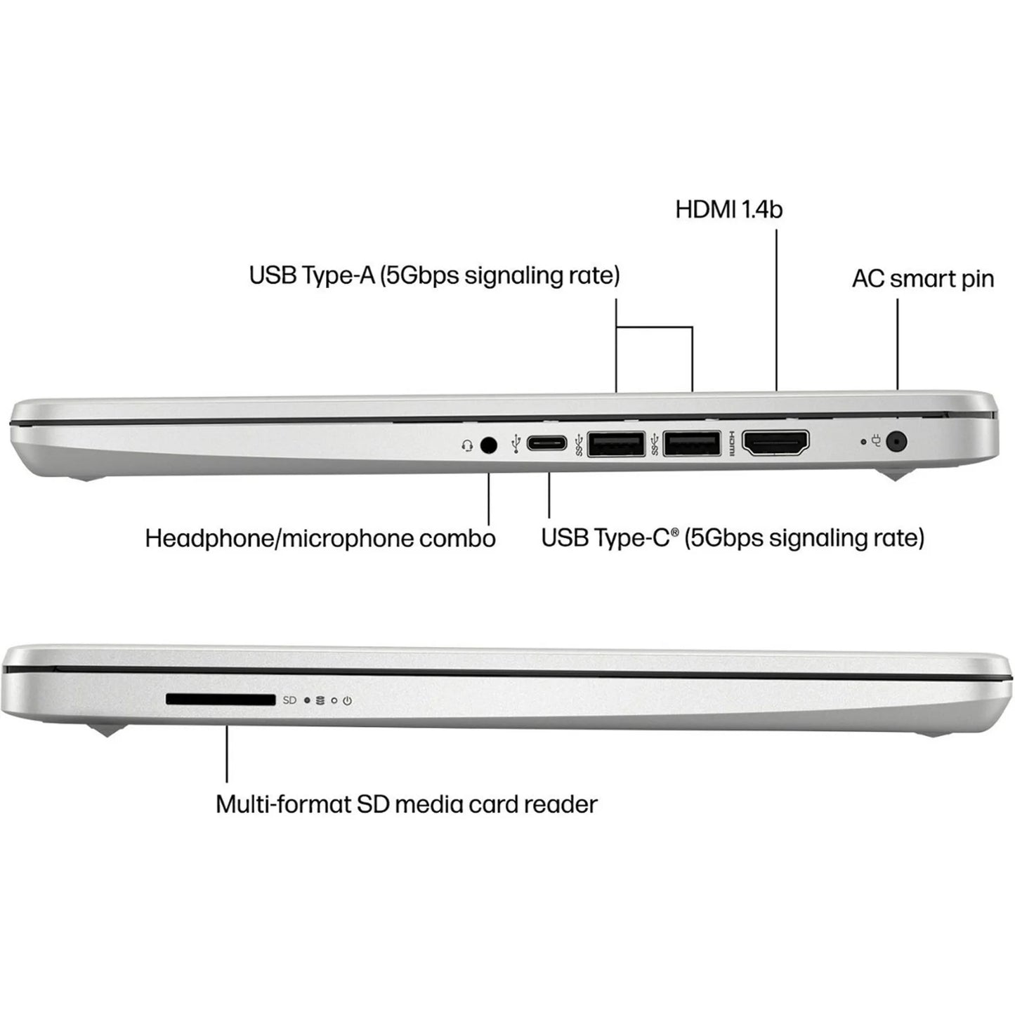 HP Business Laptop, Intel, Silver