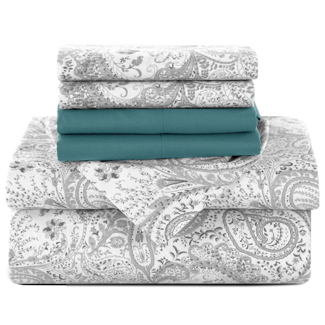 Paisley Sheet Set – Soft Microfiber with Wrinkle-Free