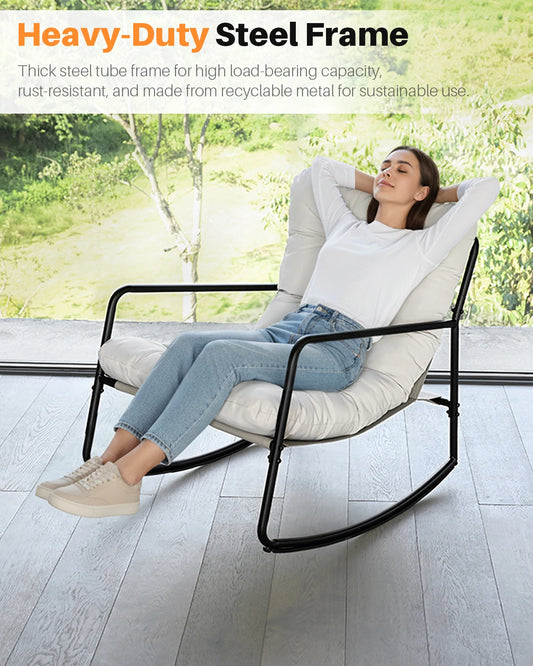 Metal Patio Rocking Chair