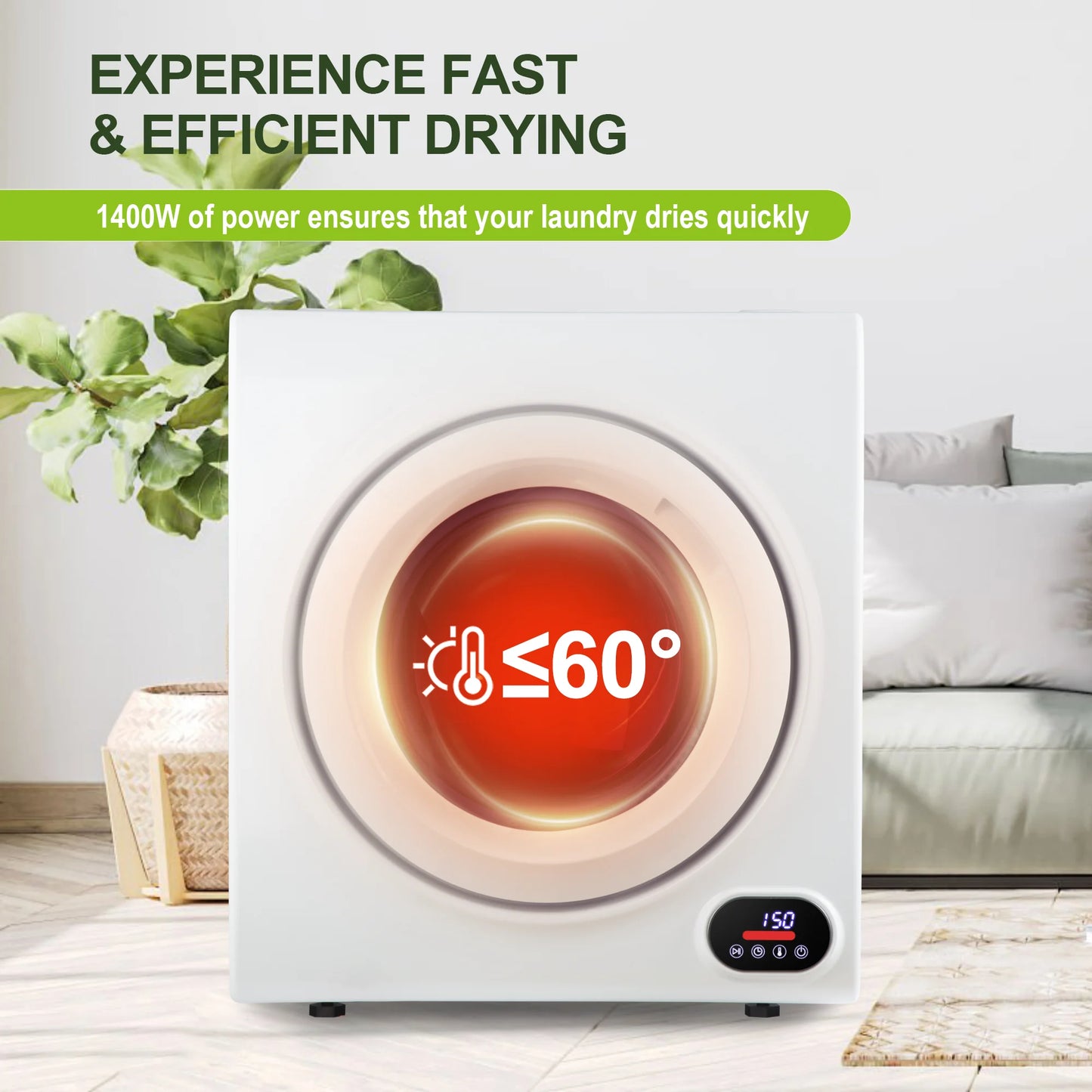 Compact Laundry Dryer