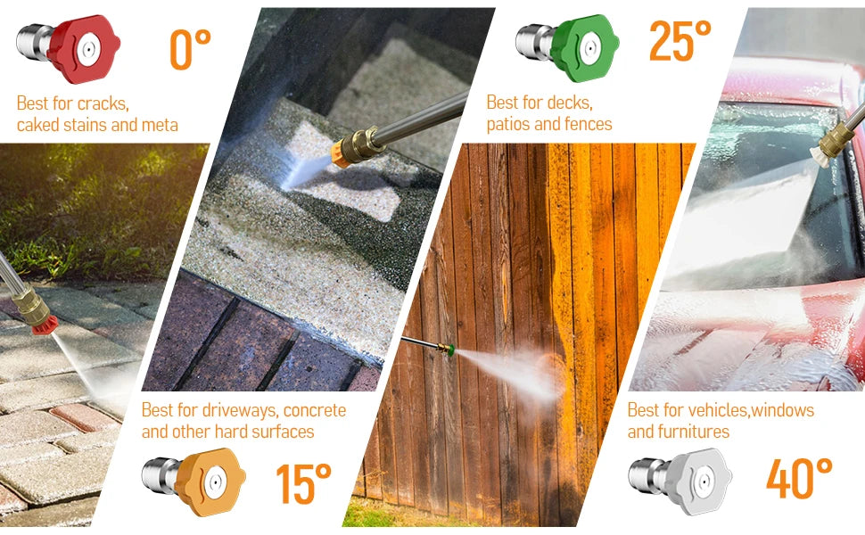 Electric Pressure Washer with Perfect Cleaning