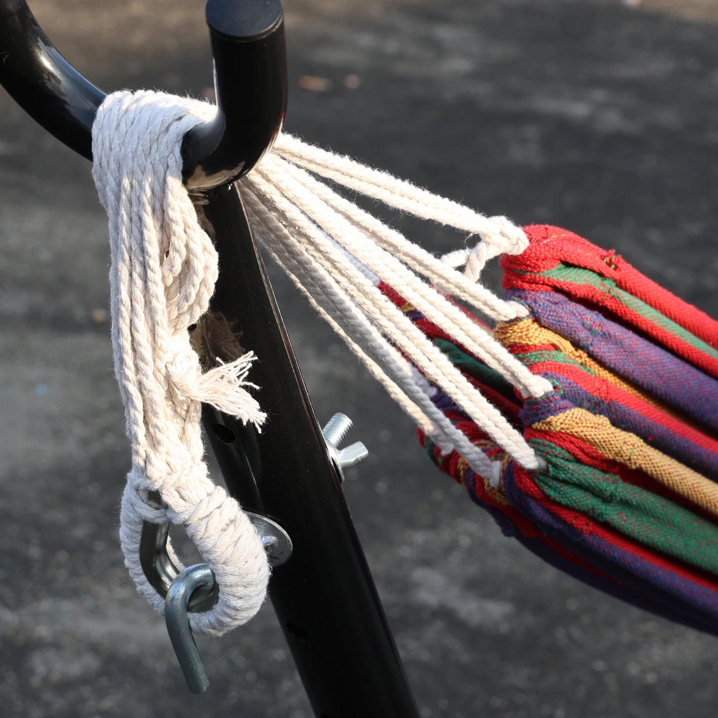 Hammock With Adjustable Stand with Storage Bag