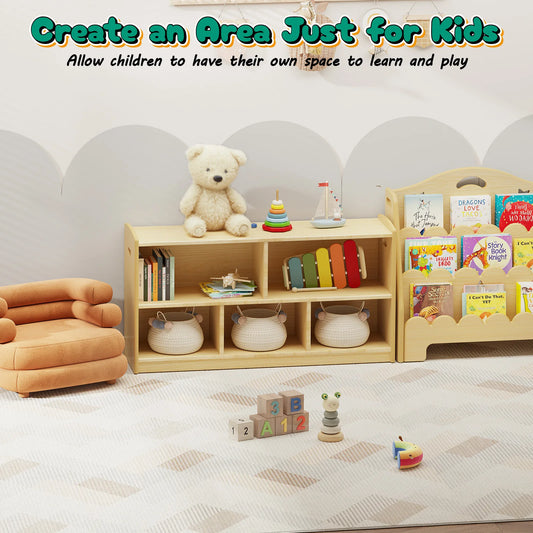 Montessori Cabinet Book Shelves