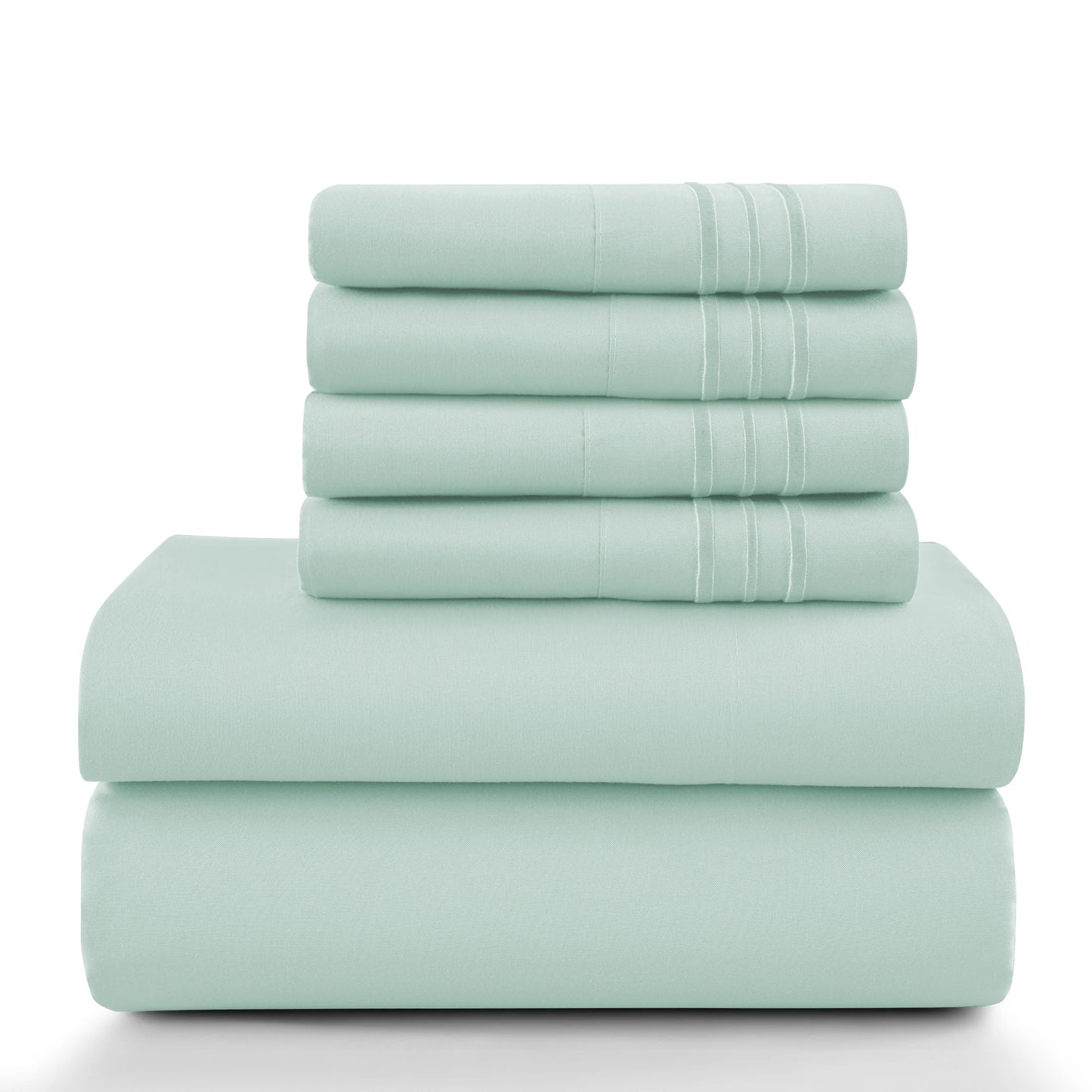 Solid Sheet Set – Brushed Microfiber with Deep Pockets