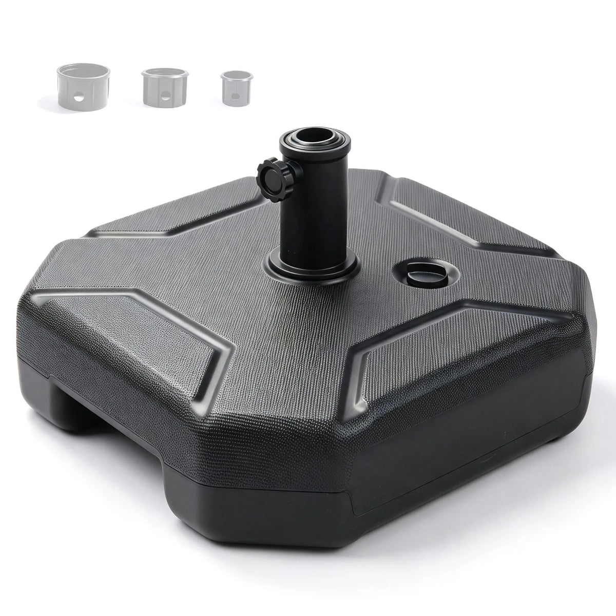 Heavy‑Duty Fillable Patio Umbrella Base Stand